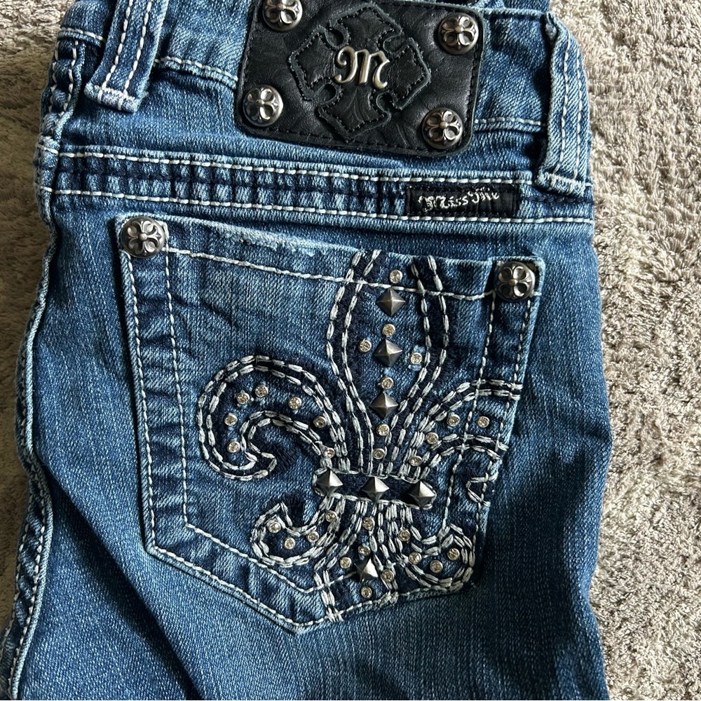 Women's Blue Miss Me Embellished Jeans